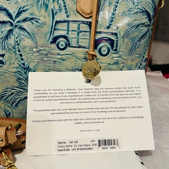 Brahmin Sky Copa Cabana Duxbury - Picture 10 of 11